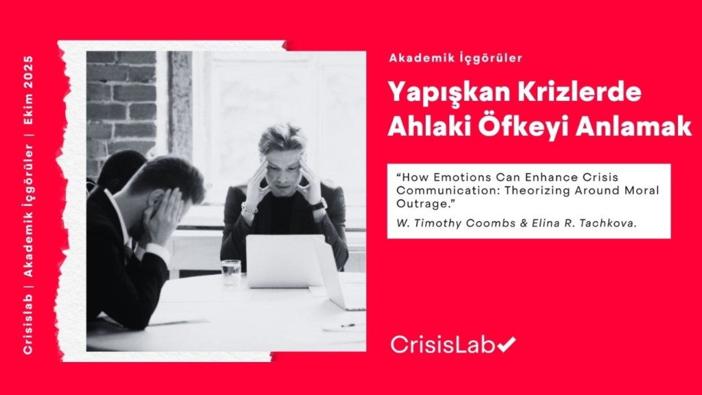 Yapışkan Krizlerde Ahlaki Öfkeyi Anlamak