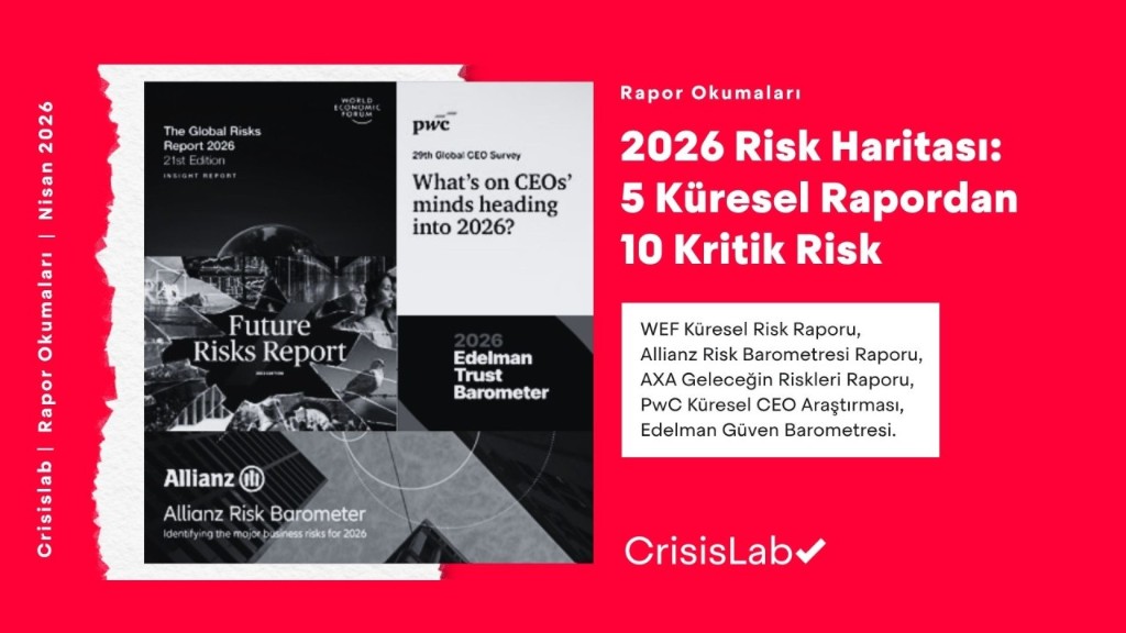 2026 Risk Haritası: 5 Küresel Rapordan 10 Kritik Risk
